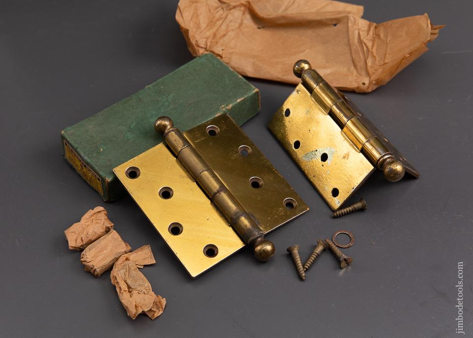 STANLEY No. Z241C Door Hinges in Original Box SWEETHEART - 92307