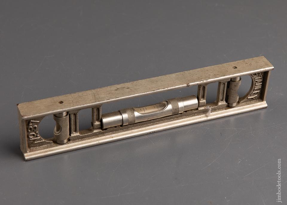 FINE Nine inch STANLEY No. 37 Adjustable Metallic Plumb & Level - 92326