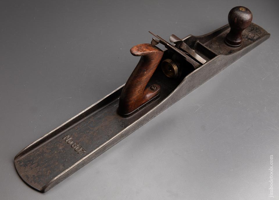 Super STANLEY No. 607 BEDROCK Jointer Plane Type 7 circa 1923-26 SWEETHEART - 92331