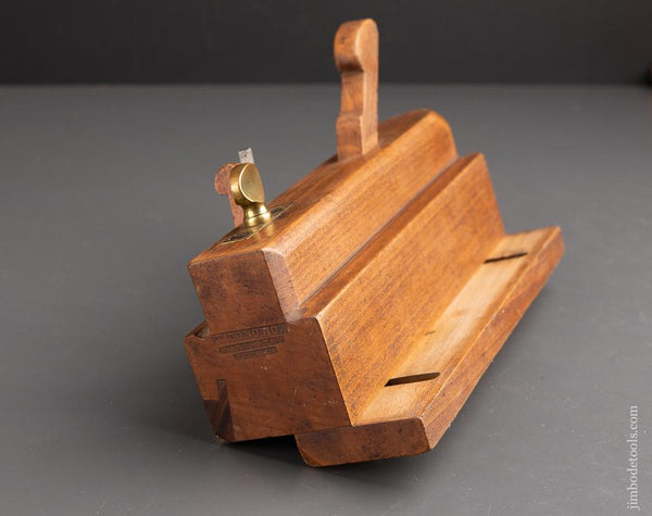 T. DONOHO Moving Filletster Plane circa 1844-54 Philadelphia, PA - 92334