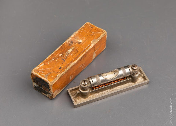 Four inch STANLEY No. 34V Eclipse Level in Original Box - 92335
