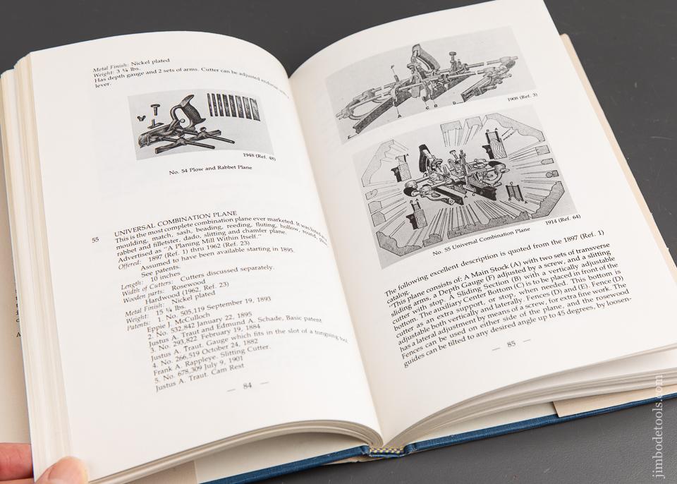 Book:  THE STANLEY PLANE, A HISTORY AND DESCRIPTIVE INVENTORY by Alvin Sellens - 92356