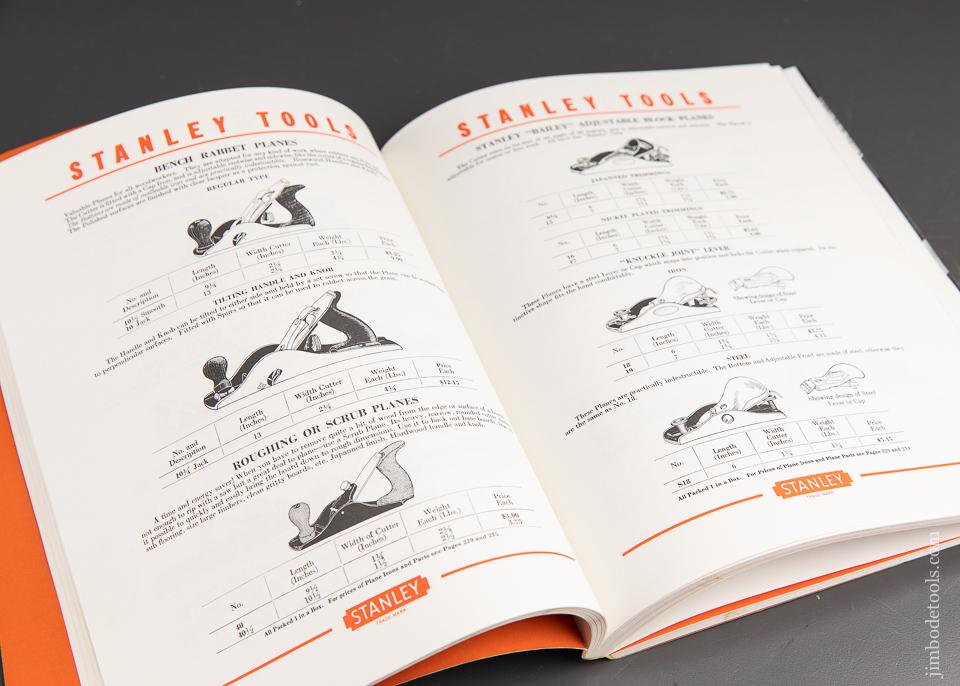 Book:  STANLEY TOOLS CATALOGUE NO. 139 Fom September 1, 1939 REPRINT - 92358 