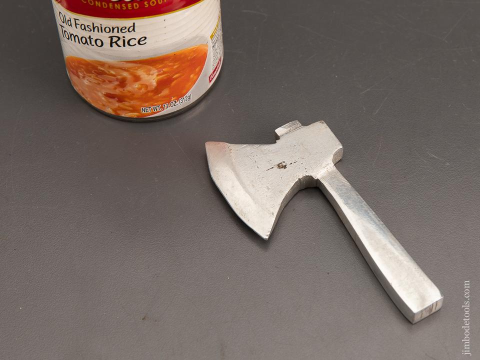 Cool 2 1/16 x 4 3/8 inch Broad Axe from Solid Chunk of Aluminum! - 92364