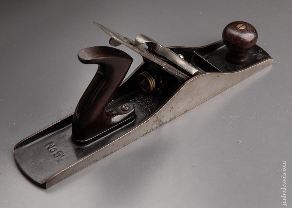 Phenomenal! STANLEY No. 5 1/2 Jumbo Jack Plane Type 11 circa 1910-18 - 92399