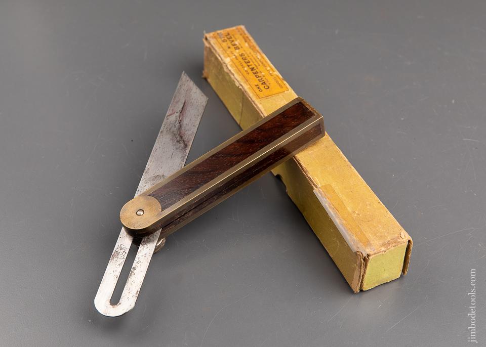 Eight inch GOODELL-PRATT No. 578 Carpenter's Bevel NEAR MINT in Original Box - 92410