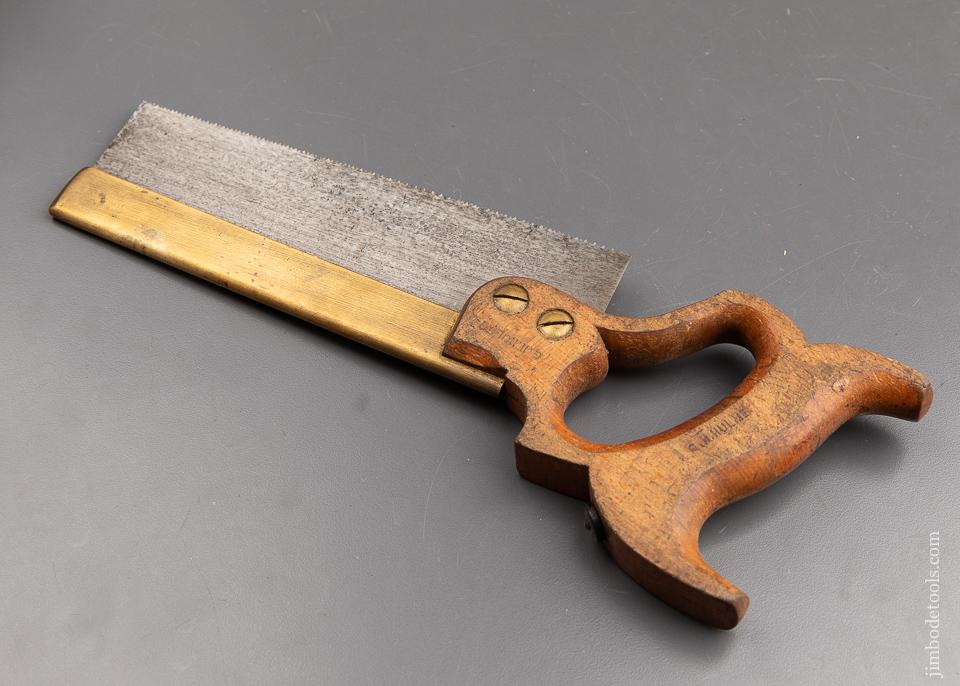 SHARP! 15 point 8 inch Rip SPEAR & JACKSON No. 52 SPEARIOR Brass Back Dovetail Saw - 92421