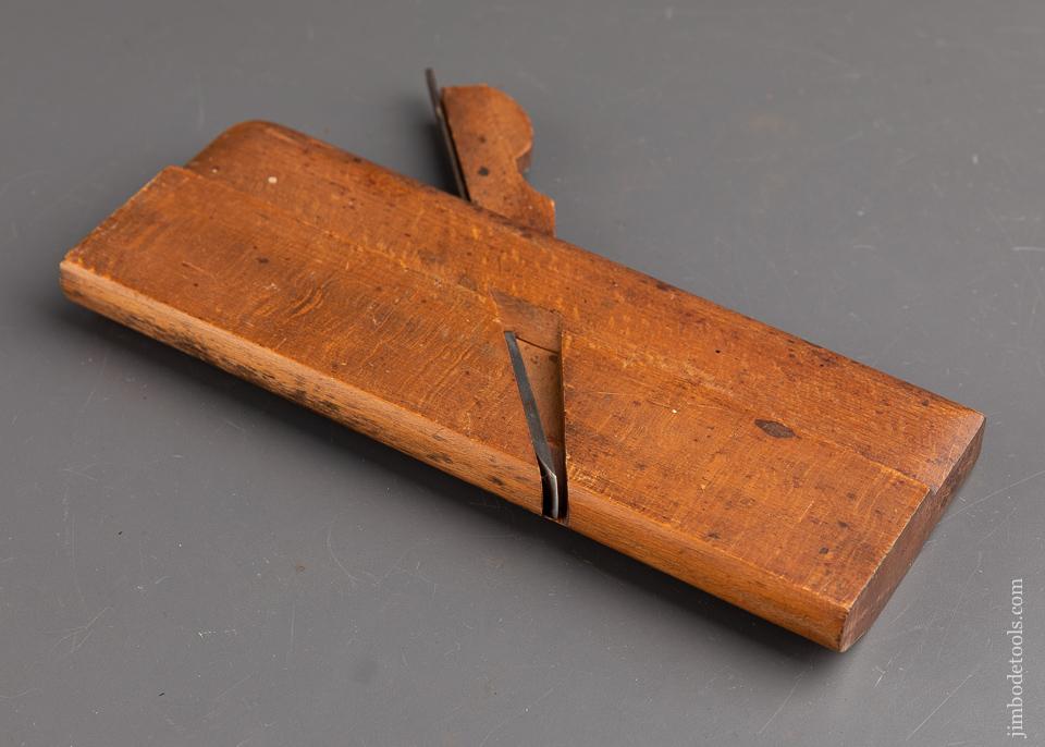 OHIO TOOL CO No. 4 Round Molding Plane circa 1851-1913 with Original CROOK HARDWARE Label - 92425