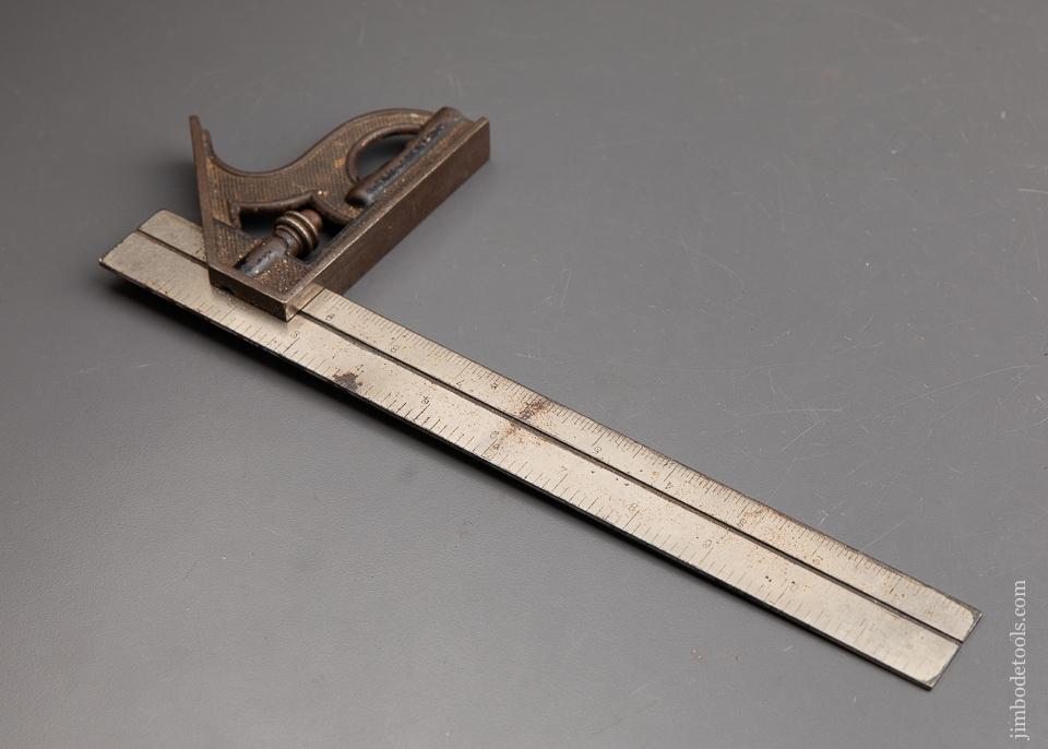 Twelve inch STARRETT Combination Square with Unusually Wide Blade - 92458