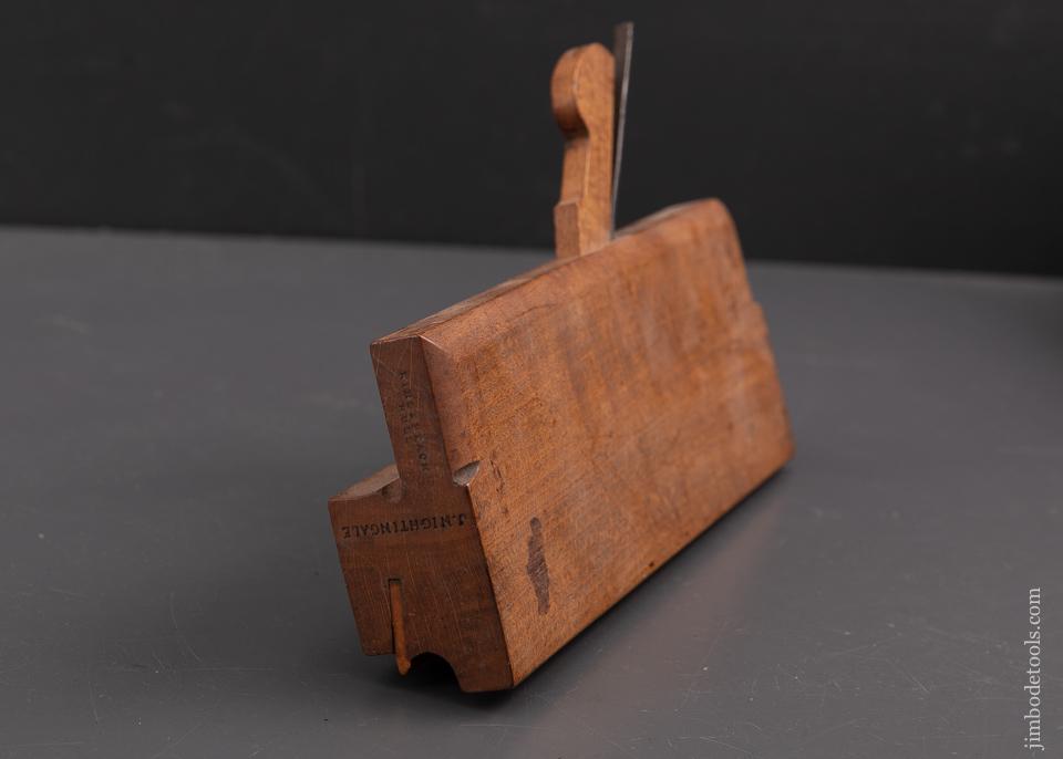 5/8 inch Side Bead Moulding Plane by KING & PEACH HULL circa 1848-64 FINE - 92554