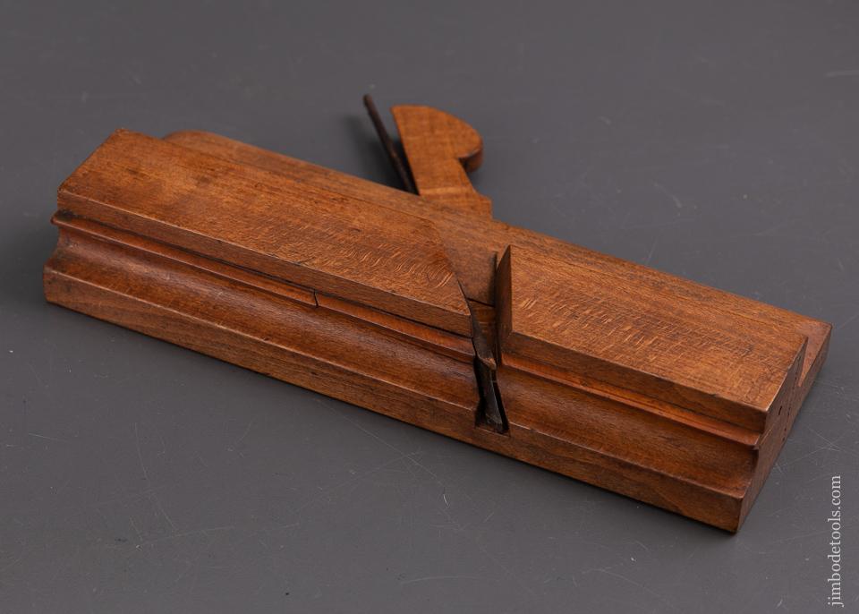 5/8 inch Side Bead Moulding Plane by KING & PEACH HULL circa 1848-64 FINE - 92554