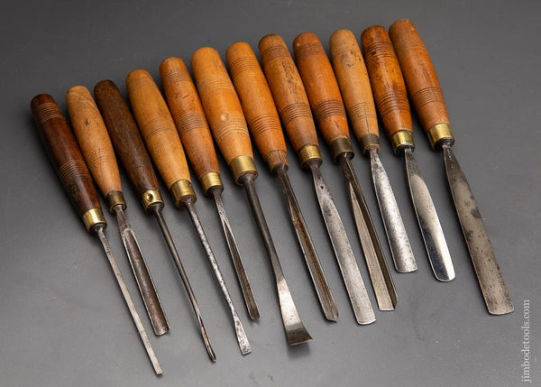 12 ADDIS Carving Gouges - 92564