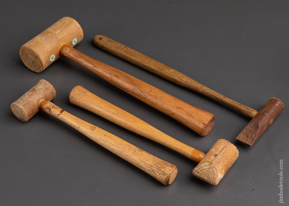 4 Leather Mallets - 92569