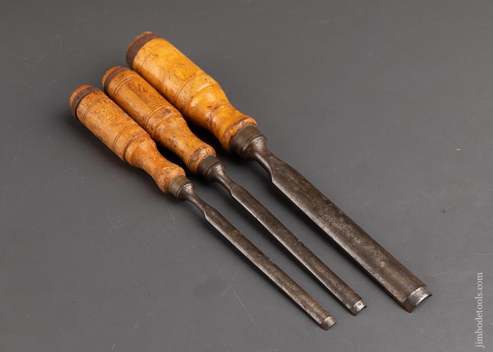  Set of Three E.A. BERG ESKILSTUNA Gouges - 92577