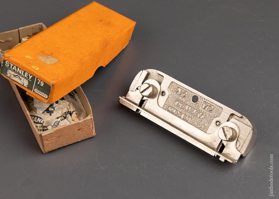 STANLEY No. 79 Side Rabbet Plane Near MINT in Original Box - 92661