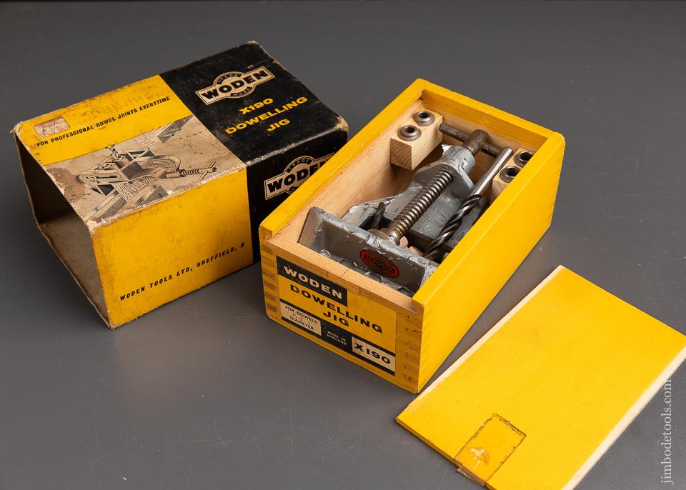WODEN No. X190 Doweling Jig MINT in Original Box  - 92665