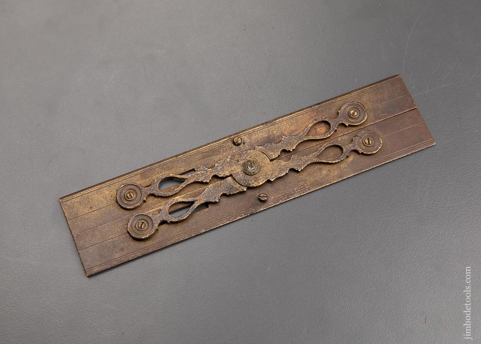 STUNNING! 18th Century Brass Parallel Rule - 92671U