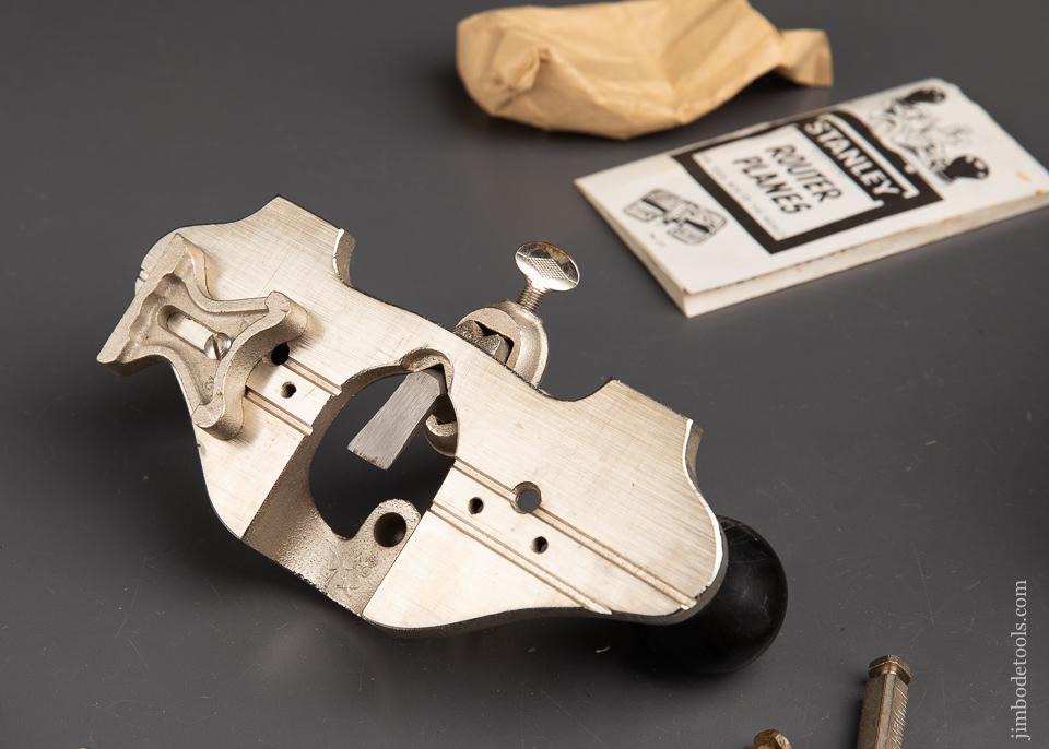 STANLEY No. 71 Router Plane MINT & COMPLETE in Original Box - 92676