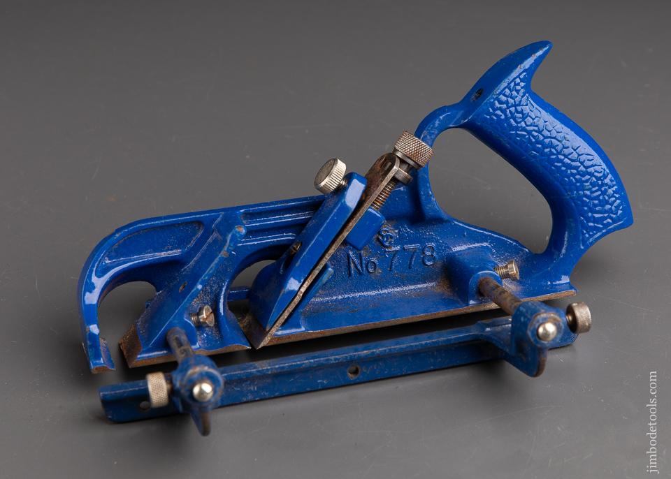 FINE RECORD No. 778 Duplex Rabbet & Filletster Rebate Plane -- 92677