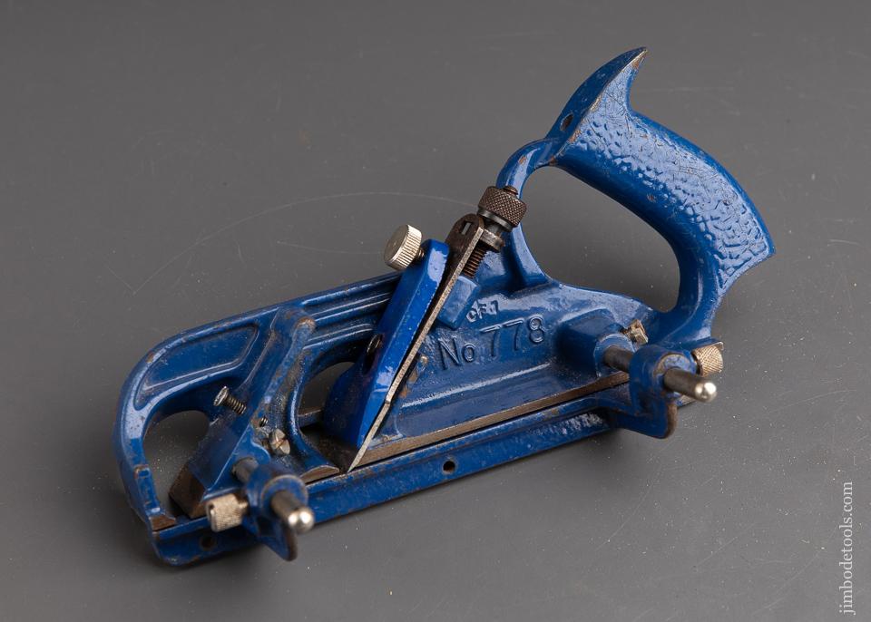 FINE RECORD No. 778 Duplex Rabbet & Filletster Rebate Plane - 92678