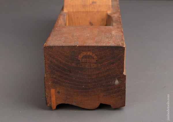 3 1/2 inch A. CUMINGS BOSTON Crown Molding Plane circa 1850 MINT & UNUSED! - 92726RU