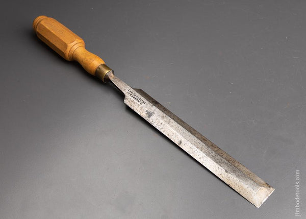 1 1/4 x 15 1/2 inch C. NURSE & CO. Boxwood Handled Paring Chisel - 92727