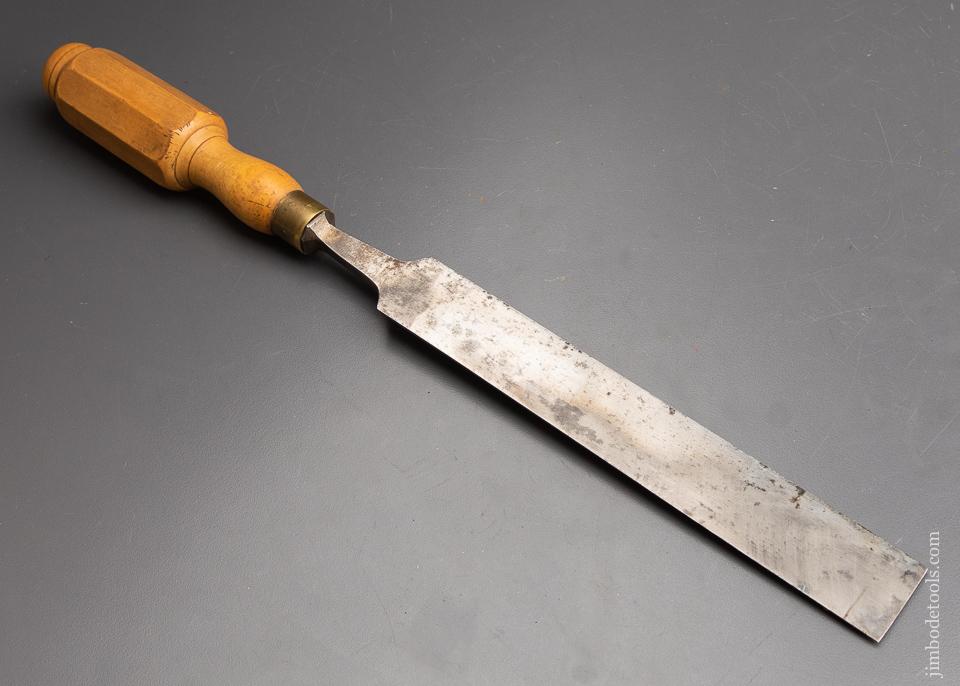 1 1/4 x 15 1/2 inch C. NURSE & CO. Boxwood Handled Paring Chisel - 92727