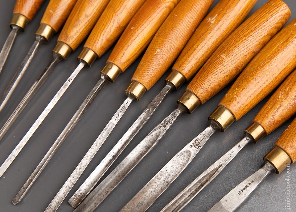 11 ADDIS Carving Gouges Extra Fine - 92728