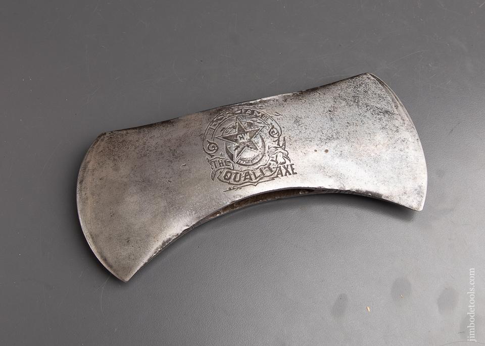 Excellent 3 Pound Embossed Double Bit Felling Axe DORPIAN - 92747