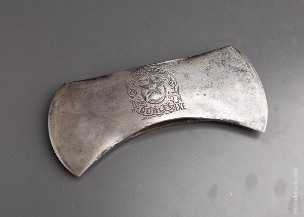 Excellent 3 Pound Embossed Double Bit Felling Axe DORPIAN - 92747