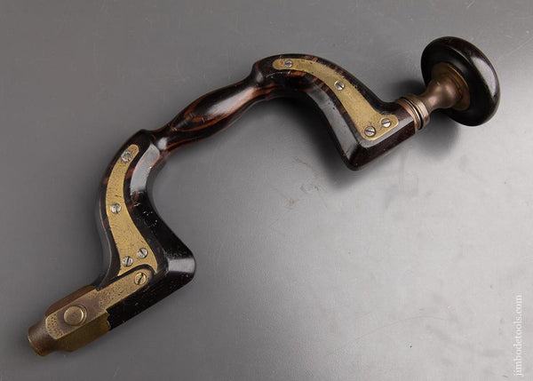 RARE Ebony Plated Brace by BLOOMER & PHILLIPS SHEFFIELD circa 1850 - 92750RU