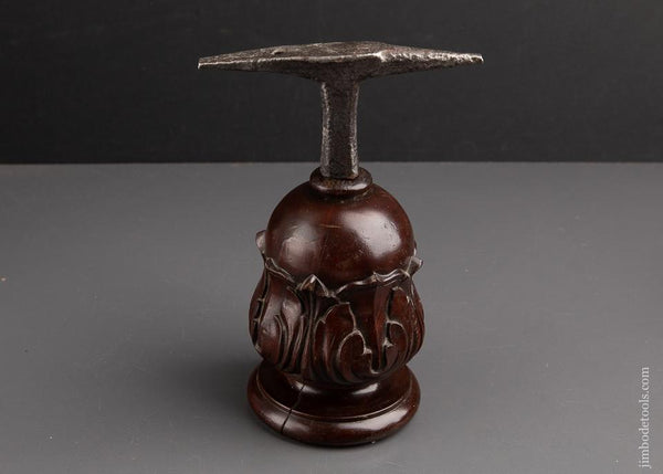 Beautiful Early Anvil on Carved Base - 92752