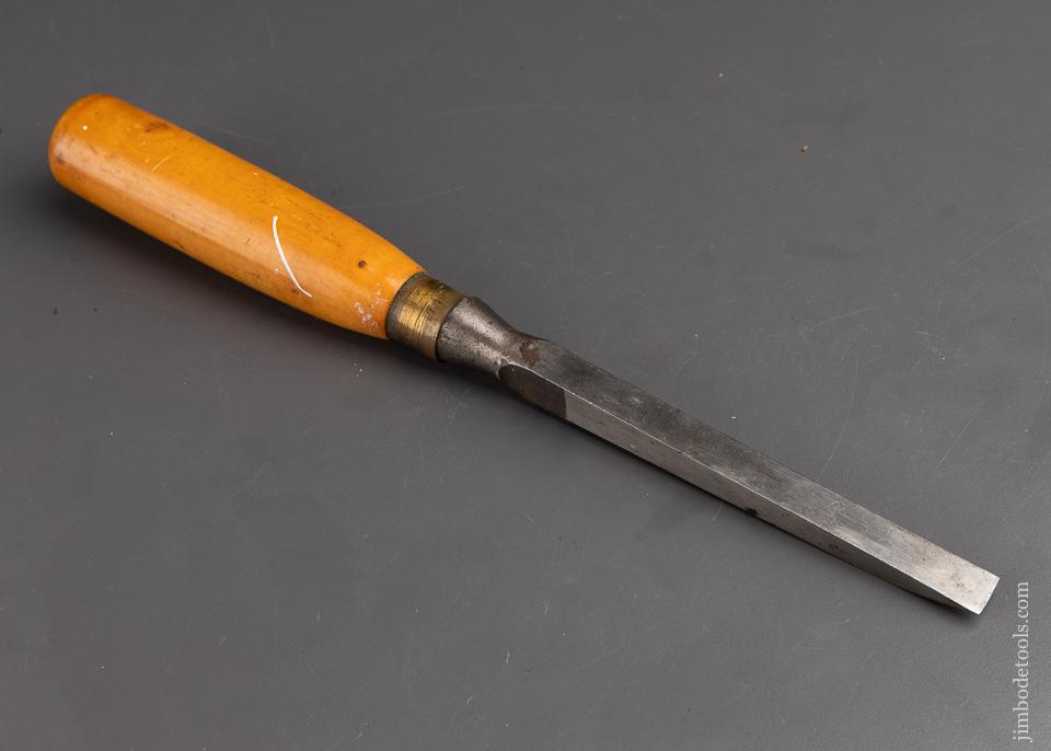 NEW OLD STOCK 1/2 x 13 1/4 inch Boxwood mortise Chisel WOODCOCK - 92765