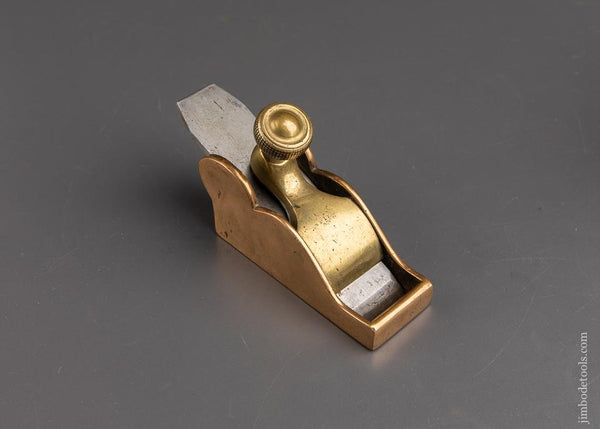 SPIERS AYR 3 5/8 inch Cast Gunmetal, Brass Chariot Plane - 92774U