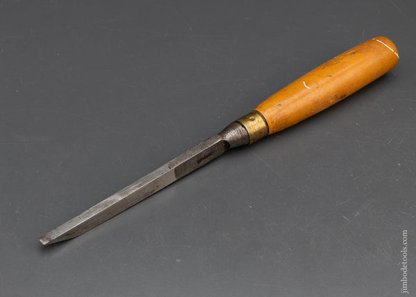 3/16 inch WOODCOCK Boxwood Handled Mortise Chisel - 92794