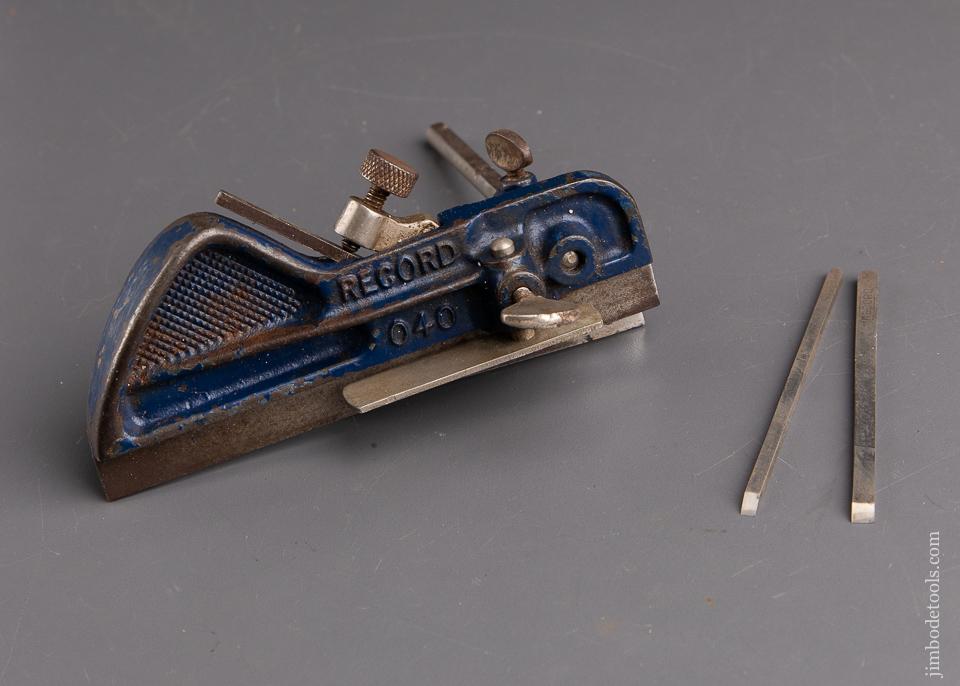 RECORD No. 040 Plough Plane with 3 Cutters - 92808