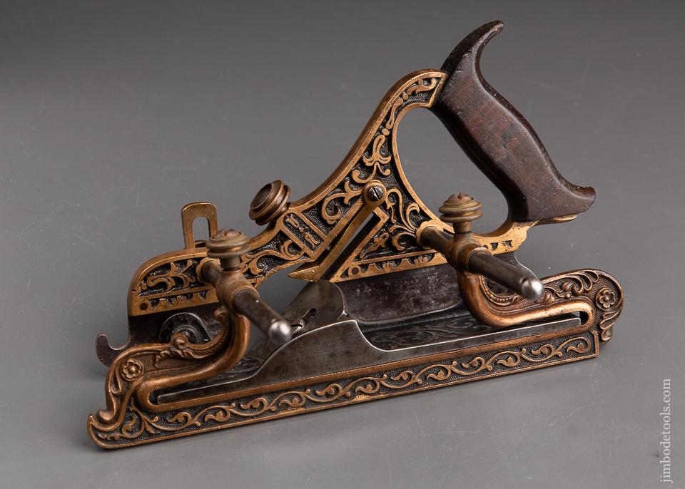 STANLEY MILLERS PATENT No. 42 Gunmetal Plow and Filletster Plane Type 3 ca. 1874 - 92812