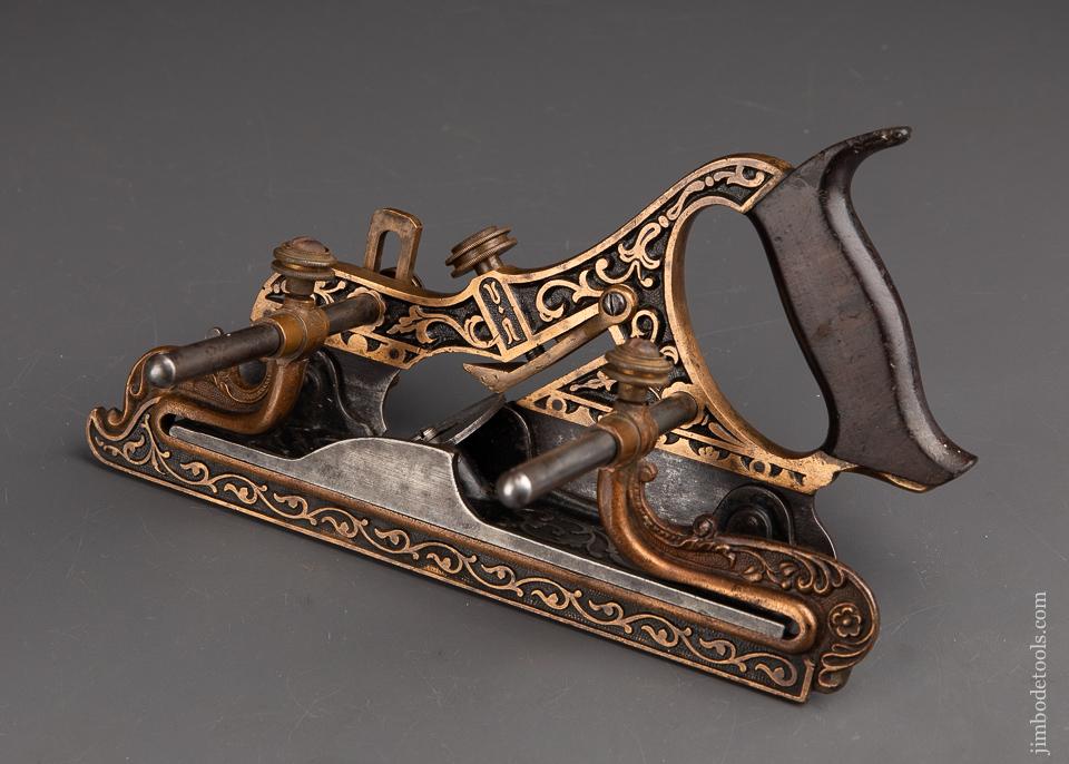 STANLEY MILLERS PATENT No. 42 Gunmetal Plow and Filletster Plane Type 3 ca. 1874 - 92812