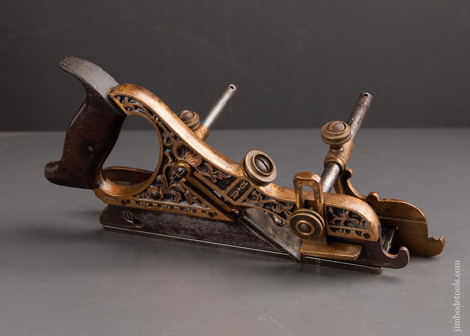 STANLEY MILLERS PATENT No. 42 Gunmetal Plow and Filletster Plane Type 3 ca. 1874 - 92812
