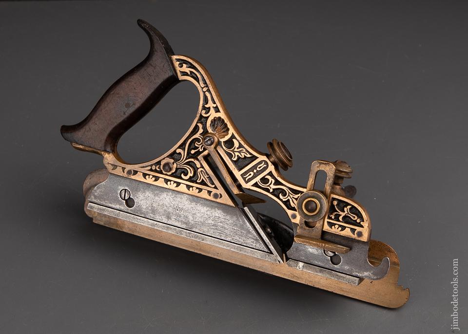 STANLEY MILLERS PATENT No. 42 Gunmetal Plow and Filletster Plane Type 3 ca. 1874 - 92812