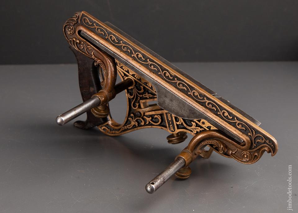 STANLEY MILLERS PATENT No. 42 Gunmetal Plow and Filletster Plane Type 3 ca. 1874 - 92812