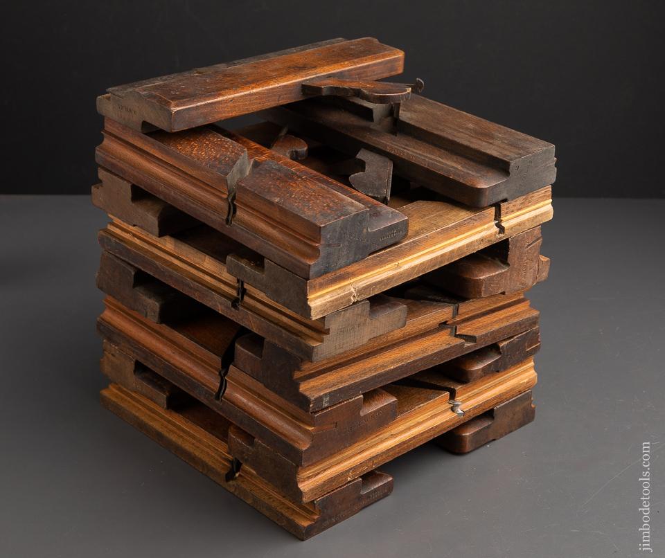 15 Assorted Wooden Moulding Planes - 92814