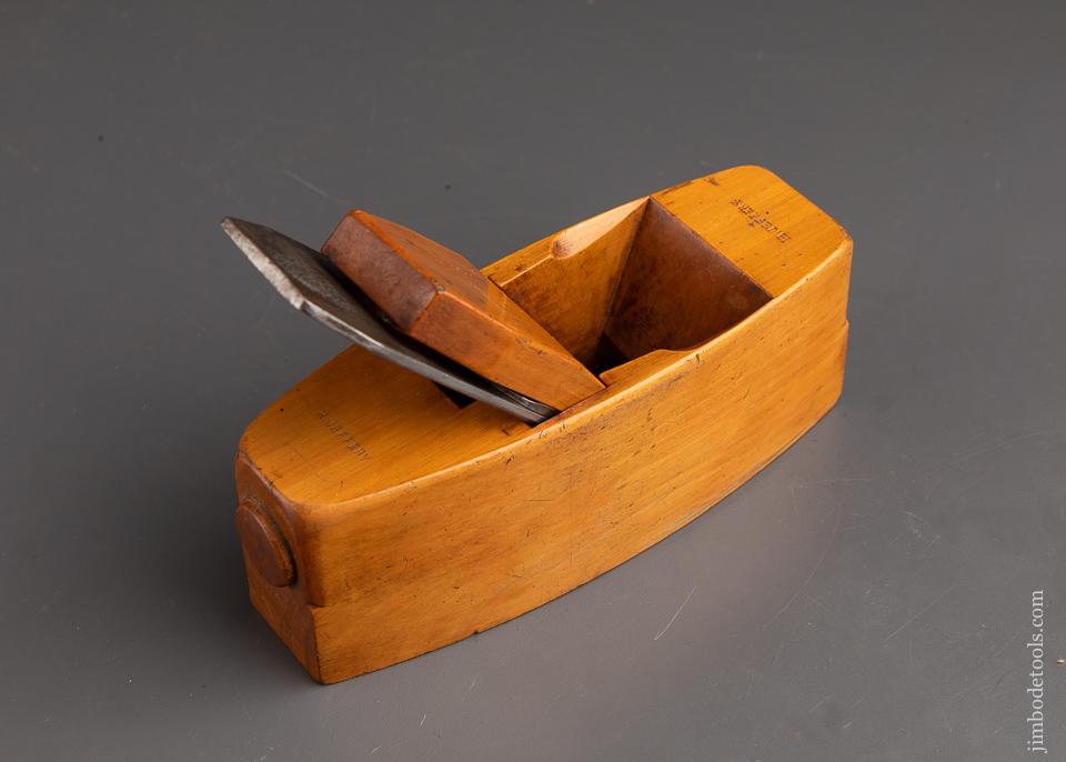 Magnificent Solid Boxwood Coffin Smooth Plane - 92828U