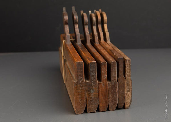 Good User Set of 3 Pairs of Hollow & Round Planes by MATHIESON #4, 6, 8 - 92858