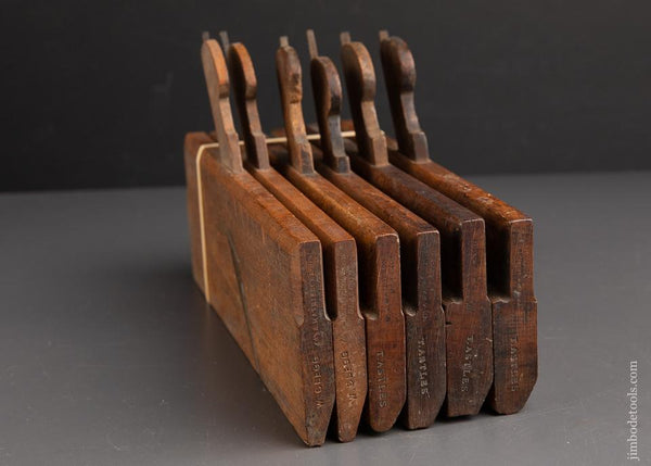 Good User Set of 3 Pairs of Hollow & Round Planes by MATHIESON #4, 6, 8 - 92859