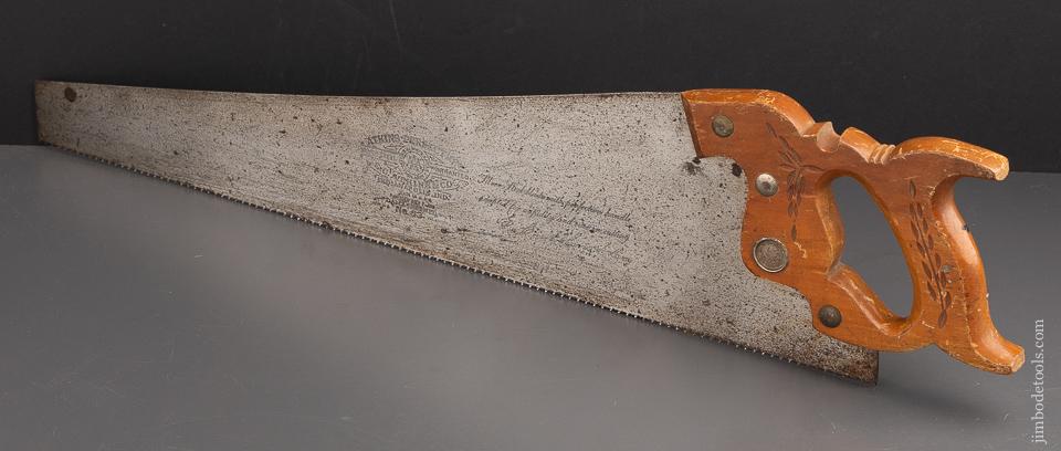 ATKINS No. 53 Crosscut Hand Saw 11 point 22 inch   - 92873