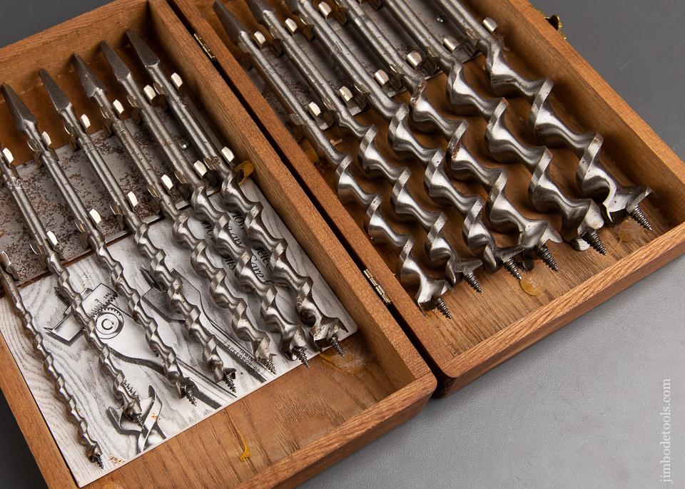 Complete Set of IRWIN Auger Bits in Original Box - 92879