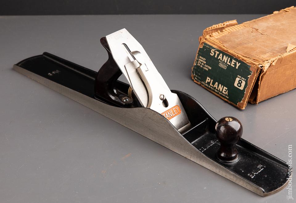  STANLEY No. 8 Fore Plane MINT in Original Box - 92885