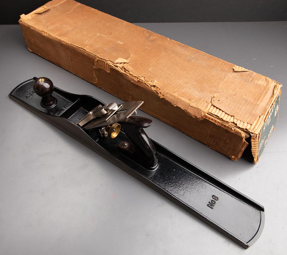  STANLEY No. 8 Fore Plane MINT in Original Box - 92885