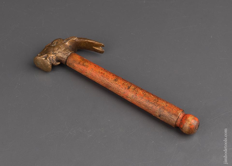  RARE MITTELDORFER-STRAUS Patent January 10, 1928 Goat Head Hammer - 92887